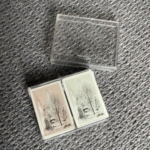 Whitman Publishing Double Deck Playing Cards Central Park NY + Jokers and Case